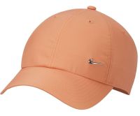 Tennismütze Nike Dri-Fit Club Unstructured Metal Swoosh Cap - amber brown/metalic silver