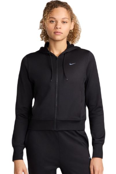 Damska bluza tenisowa Nike Therma-Fit One Full-Zip - Czarny