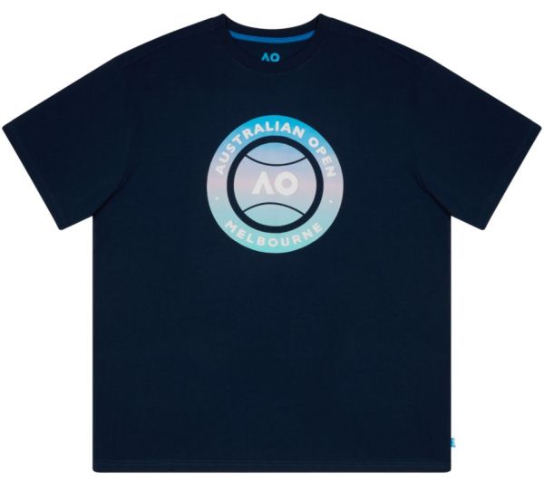 Men's T-shirt Australian Open AO Round Logo Tee - Blue