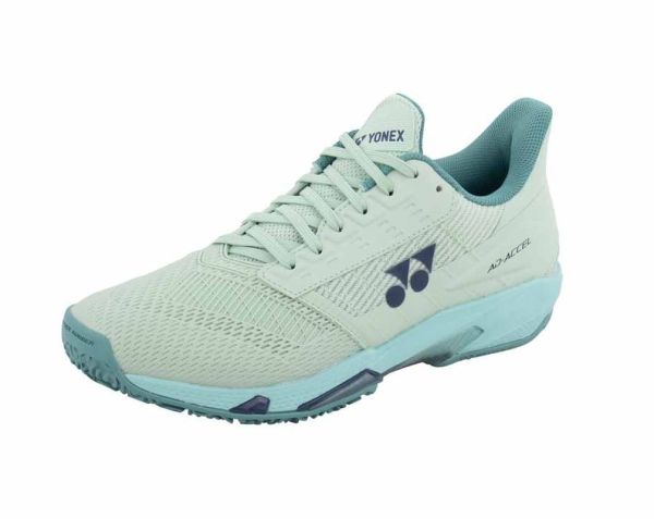 Damskie buty do padla Yonex Power Cushion AD-ACCEL Clay - Miętowy