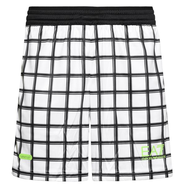 Shorts de tenis para hombre EA7 Man Jersey Shorts - white