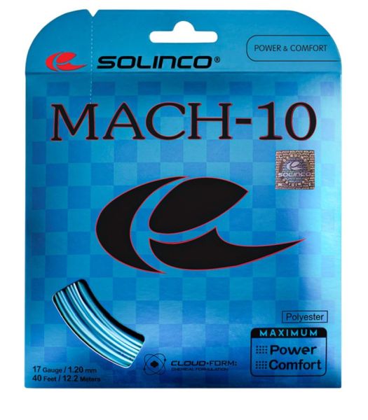 Tennis String Solinco Mach-10 (12 m) - Blue