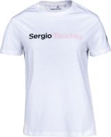 Marškinėliai moterims Sergio Tacchini Robin Woman T-shirt - white/pink