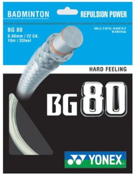 Badminton string Yonex BG 80 (10m)