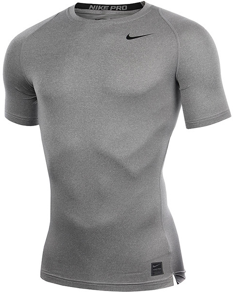  Nike Cool Comp SS - dark grey heather
