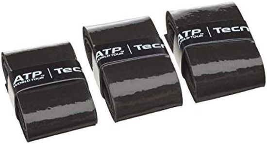Viršutinės koto apvijos Tecnifibre Contact Soft (3 vnt.) - black
