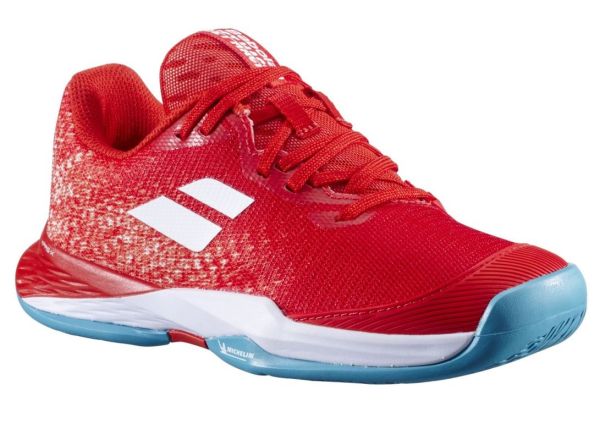 Junior shoes Babolat Jet Mach 3 Junior - Red