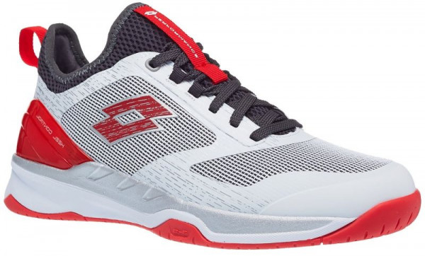 Men’s shoes Lotto Mirage 200 Speed - all white/red poppy