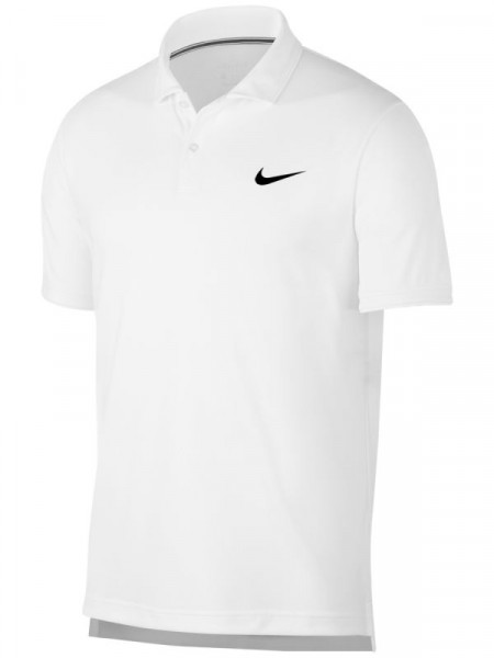  Nike Court Dry Team Polo - white