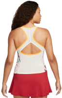 Ženska majica bez rukava Nike Court Dri-Fit Slam Printed Tennis Tank Top - coconut milk/coconut milk/sundia Ženska majica bez rukava Nike Court Dri-Fit Slam Printed Tennis Tank Top - coconut milk/coconut milk/sundia