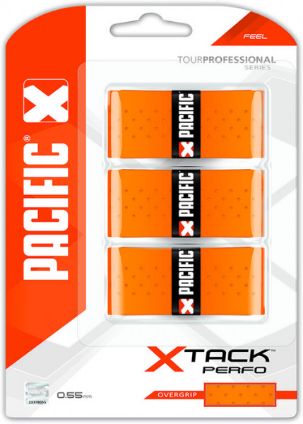 Griffbänder Pacific X Tack Perfo orange 3P