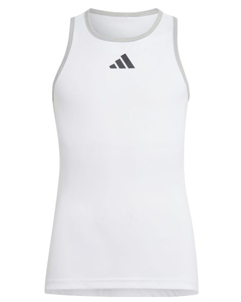 Mädchen T-Shirt Adidas Club Tank Top - white