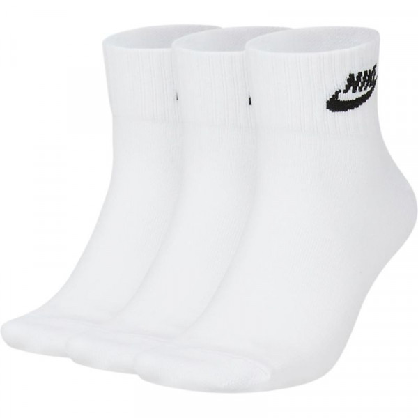 Chaussettes de tennis Nike Everyday Essential Ankle 3P - white/black