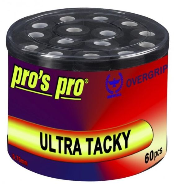 Griffbänder Pro's Pro Ultra Tacky (60P) - Schwarz