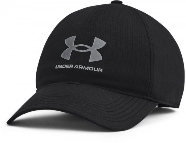 Tennisemüts Under Armour IsoChill Armourvent ADJ - black/pitch grey