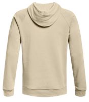 Férfi tenisz pulóver Under Armour Men's UA Rival Fleece Hoodie - khaki base/onyx white Férfi tenisz pulóver Under Armour Men's UA Rival Fleece Hoodie - khaki base/onyx white