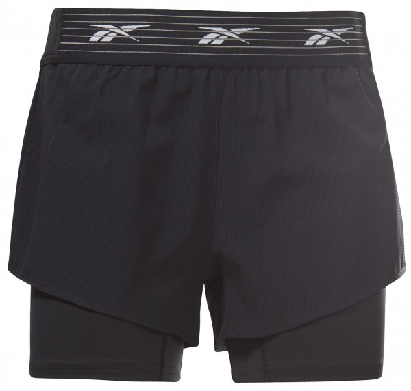 Damen Tennisshorts Reebok Epic Two-In-One Shorts W - black