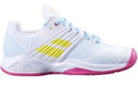 Ženske tenisice Babolat Propulse Fury Clay Women - white/sulphur spring Ženske tenisice Babolat Propulse Fury Clay Women - white/sulphur spring