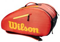 Padelio krepšys Wilson Padel Youth Racquet Bag - orange/yellow