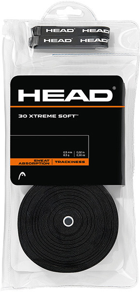 Overgrip Head Xtremesoft black 30P