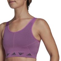 Sportski grudnjak Adidas Aeroknit Bra - semi pulse lilac/carbon Sportski grudnjak Adidas Aeroknit Bra - semi pulse lilac/carbon