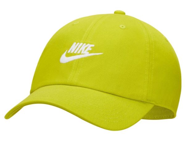 Tennisemüts Nike Sportswear Heritage86 Futura Washed - bright cactus/white