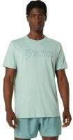 Ανδρικά Μπλουζάκι Asics Logo Short Sleeve T-Shirt - Μέντα