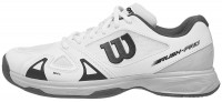 Teniso batai jaunimui Wilson Rush Pro Junior 2.5 - white/pearl blue/black Teniso batai jaunimui Wilson Rush Pro Junior 2.5 - white/pearl blue/black