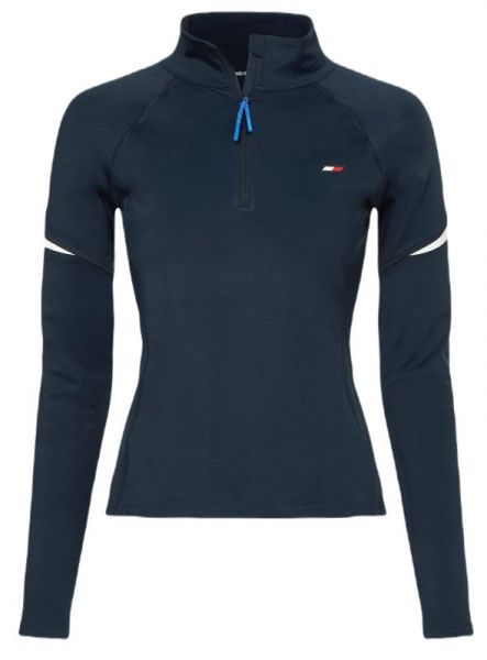 Damska bluza tenisowa Tommy Hilfiger Slim Rflective Thermal Jacket Long Sleeve - desert sky