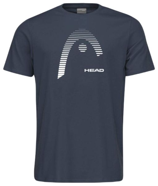 Herren Tennis-T-Shirt Head Club Carl T-Shirt - navy
