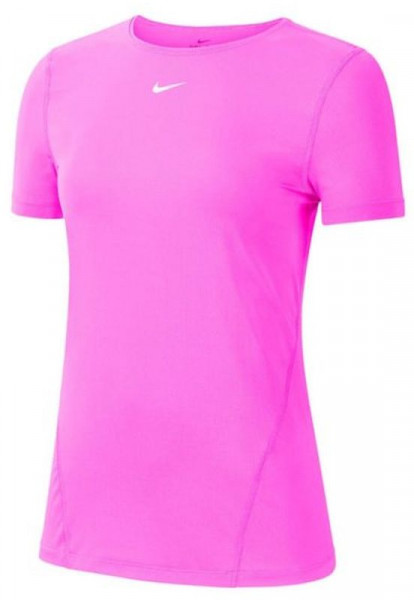  Nike Pro Top SS All Over Mesh W - pink