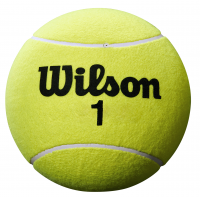 Μπαλάκια για αυτόγραφα Wilson Roland Garros Jumbo Ball - yellow + marker Μπαλάκια για αυτόγραφα Wilson Roland Garros Jumbo Ball - yellow + marker