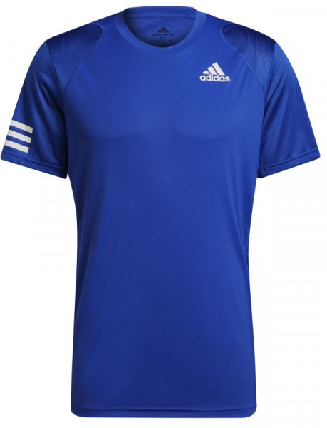  Adidas Club Tennis 3-Stripes Tee M - bold blue/white