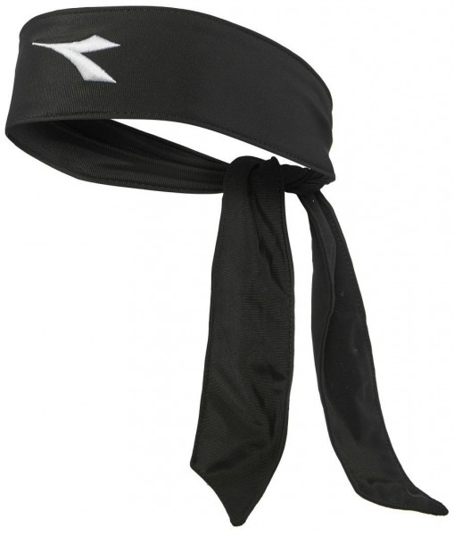Tenisz kendő Diadora Headband Pro - black