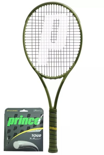 Tennis racket Prince TeXtreme Phantom 100P + string