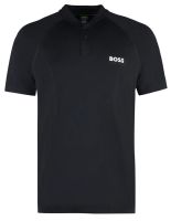 Мъжка тениска с якичка BOSS x Matteo Berrettini Pariq MB Polo - black