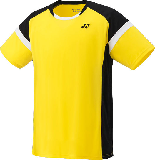  Yonex Men's Crew Neck Shirt - light yellow