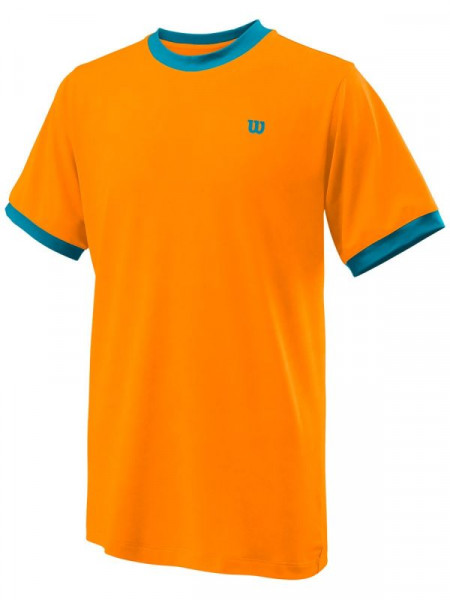 Marškinėliai berniukams Wilson B Competition Crew - koi orange