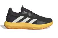 Herren-Tennisschuhe Adidas SoleMatch Control M Clay - black/yellow