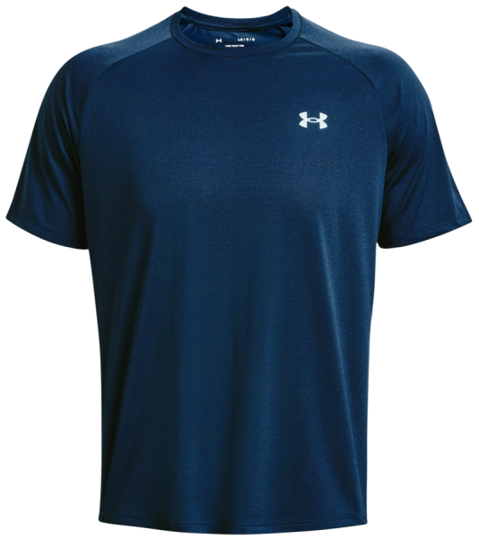 Teniso marškinėliai vyrams Under Armour UA Tech 2.0 Textured SS Tee - varsity blue/blizzard