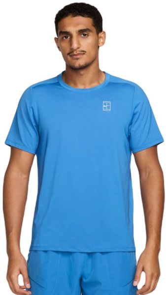 Męski t-shirt Nike Court Advantage Dri-Fit Tennis - Niebieski