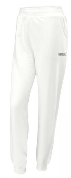 Women's trousers Wilson W Since 1914 Jogger - white