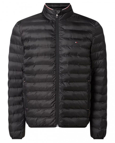 Pánská tenisová bunda Tommy Hilfiger Core Packable Circular Jacket - black
