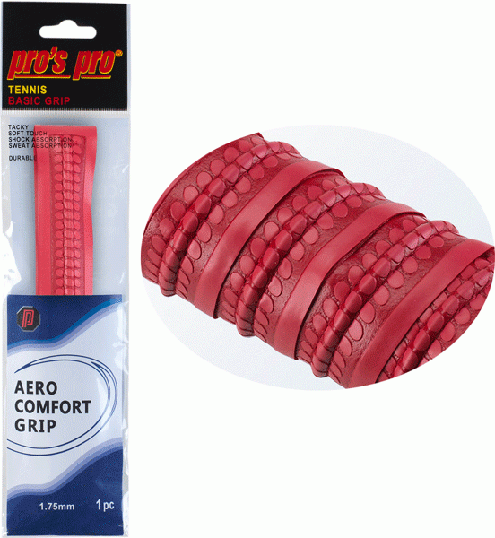  Pro's Pro Aero Comfort Grip (1 vnt.) - red