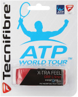 Tennis Basisgriffbänder Tecnifibre X-Tra Feel red 1P