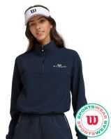 Damska bluza Wilson Core Davenport Half Zip - Niebieski