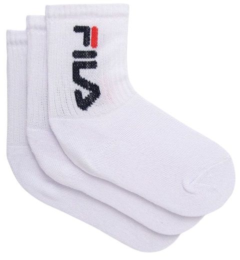 Ponožky Fila Junior Tennis Socks 3P - white