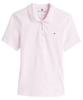 Women's polo T-shirt Tommy Hilfiger 1985 Slim Pique Short Sleeves - Pink