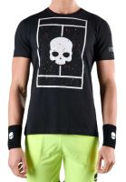 Teniso marškinėliai vyrams Hydrogen Court Cotton T-Shirt - black paint