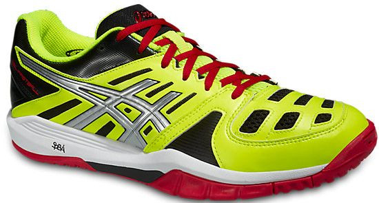  Asics Gel-Fastball - flash yellow/silver/fiery red